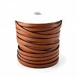 Couro reconstituído Laranja 10 mm por 1 metro