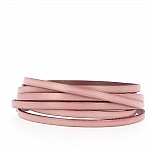 06 mm Couro Violetta Liso por 20 cm