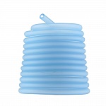 1 metro de fio oco de PVC 6,5 mm Aquamarine 1