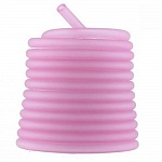 1 metro de fio oco de pvc 6,5 mm Violeta Rosa