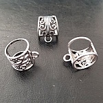 5 Laços para cachecóis N°46