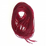 1 metro de fio de PVC bordeaux de 1,5 mm.