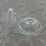 5 bolas de vidro Prato N°06 para encher