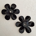 Flor sintética N°01 Preto