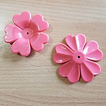 Flor sintética N°01-01 Rosa escuro