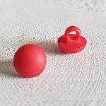 Botões fantasia para crianças e bebés Padrão Demi Boule N°04-03 Vermelho