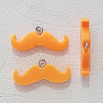 Pendente Moustache N°04 Laranja