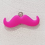 Pendente Moustache N°06 Fushia