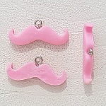 Pendente Moustache N°11 Rosa