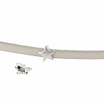 5 mm Passagem de Zamak N°07 Prata