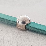 Passagem 06 mm em Zamak N°13 Prata