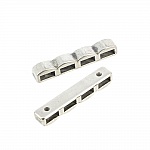 Passagem 06 mm em Zamak N°24-02 Prata