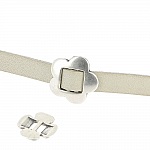 10 mm Zamak Passage N°01 Prata