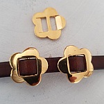 10 mm Passagem de Zamak N°01 Ouro