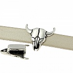 Passagem Zamak de 10 mm N°48 Prata