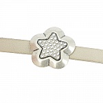 Passagem Zamak de 10 mm N°54 Prata