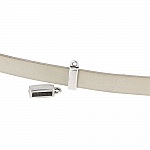 10 mm Passagem de Zamak N°20 Prata