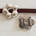 13 mm Zamak n.º 13 Silver Passage