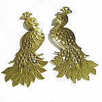 Pendente Peacock Charm em metal bronze-04 Pendente Peacock 