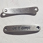 03 mm Conector de Zamak N°01 Prata