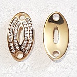 04 mm Conector de Zamak N°03 Ouro