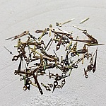 Pendente Agulha Relógio - pendente cor de bronze - steampunk