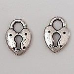 Cadeado com charme N°12 Prata