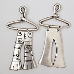 Calças Charm N°01 em Zamak