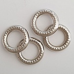 Anéis para cachecóis CCB com orifício grande n.º 55