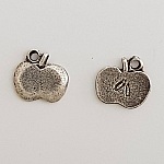 Apple Charm Silver Metal N°02 kitchen.