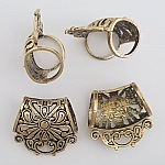 2 Laços para cachecóis N°58 Gold