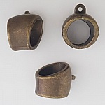 1 Laço para cachecol N°62 Bronze