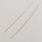 Charm Bar 2 anéis N°01 Prata 