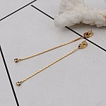 Tampa da extremidade do brinco de cobre banhado a ouro genuíno N°01 com strass transparente