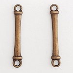 Charm Bar 2 anéis N°05 Bronze