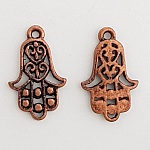 Amuleto de mão Hamsa N°02 Bronze