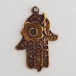 Amuleto de mão Hamsa N°03 Bronze