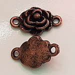 Pendente Flor em Metal N°070 Bronze
