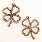 Pendente Flor em Metal N°117 Bronze