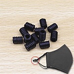 Laço de corda para máscara ajustável Branco x 10 peças