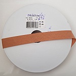 Bias liso todo em tecido 1 metro de gola 43 Castanho claro