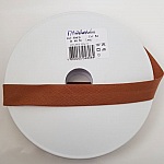 Bias all textile 1 Meter collar 54 Brown