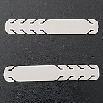 Cinta elástica Protector auricular ajustável para máscara N°02 Cinzento