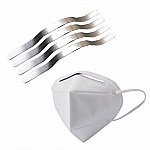 15 peças Tira de ponte nasal Acessório para máscara térmica N°01 Barra nasal