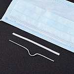 10 peças Tira de ponte nasal 15 cm N°02-01 Barra nasal