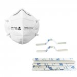 100 peças Tira de ponte nasal Acessório de máscara N°03 Barra nasal