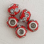 5 Contas redondas 12/10 mm N°04