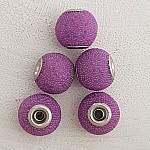 5 Contas redondas 14/12 mm N°02