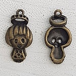 Charm Criança N°54 Menina Bronze