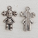 Charm Criança N°57 Menina Prata